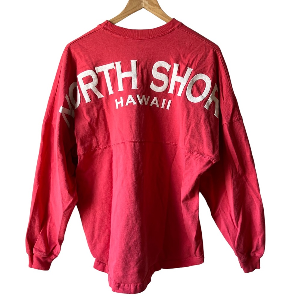 Spirit Jersey Pink Long Sleeve North Shore Hawaii Shirt, Size: Small
